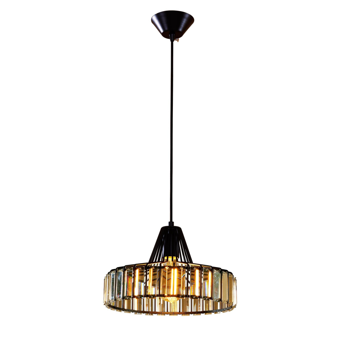 Подвесной светильник Citilux Эдисон CL450212 декоративная планка арабеска длина 350 см ширина 7 см чёрный лак