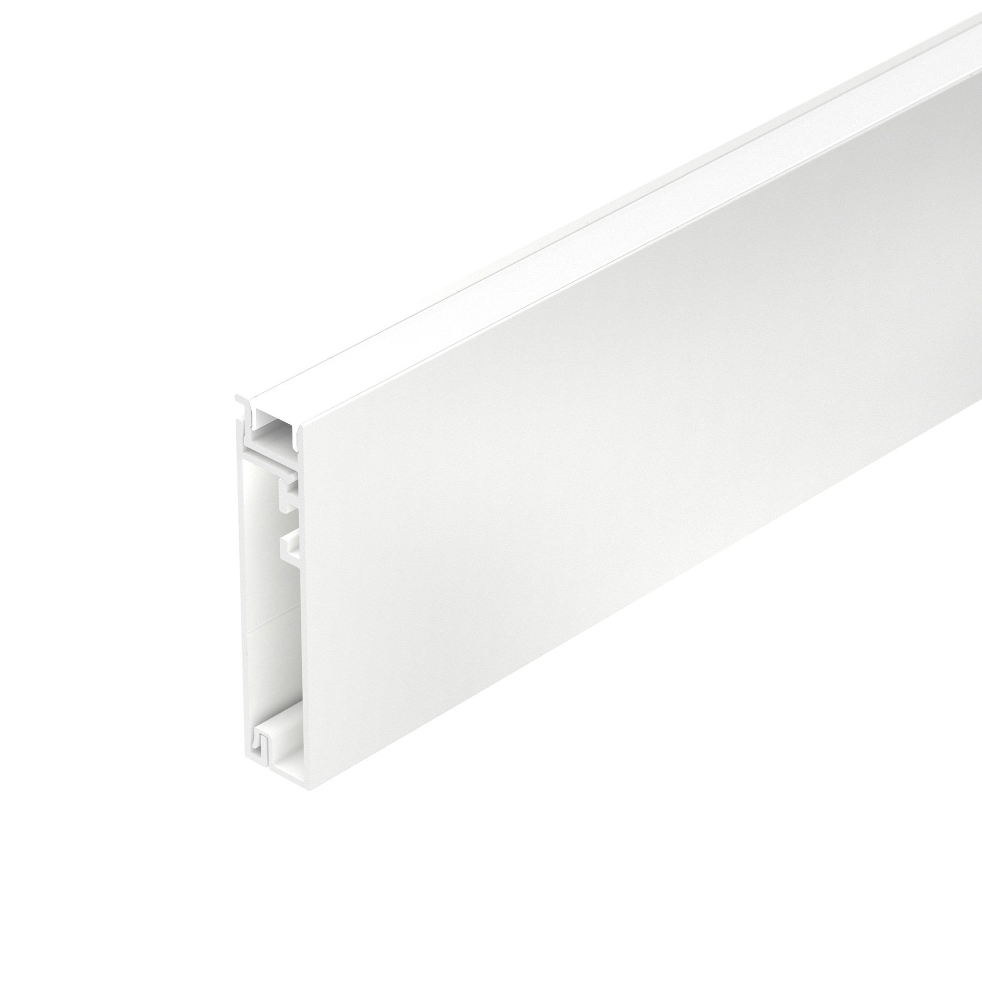 Профиль PLINTUS-H55-2000 WHITE (Arlight, Алюминий) экран sl comfort 2542 2000 opal arlight пластик