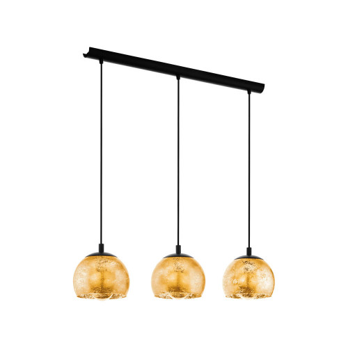 Подвесной светильник Eglo Albaraccin 98525 тесьма декоративная 10 мм 10 ± 1 м чёрный золотой