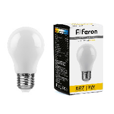 Лампа светодиодная Feron LB-375 E27 3W 2700K