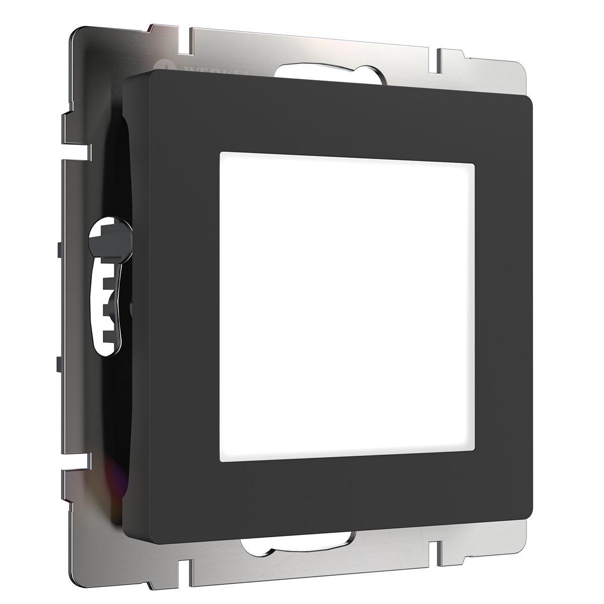 Встраиваемая LED подсветка Werkel черный матовый W1154308 4690389172724 светодиодная встраиваемая влагозащищенная подсветка ступеней novotech scala 358092