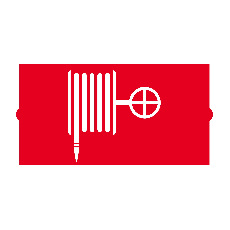 Пиктограмма EMGP-DIRECT-FH (Пожарный кран) (Arlight, Пластик)