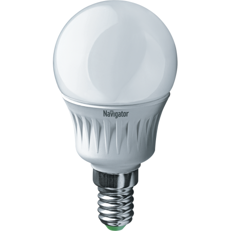Лампа светодиодная LED 5Вт Е14 230В 2700К NLL-P-G45-5-230-2.7K-E14 шарик Матовый