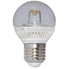 Лампа светодиодная Наносвет E27 5W 4000K прозрачная LC-GCL-5/E27/840 L154