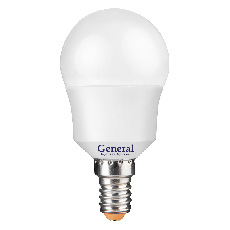 Лампа светодиодная GLS Стандарт GLDEN-G45F-12-230-E14-4500, 661102