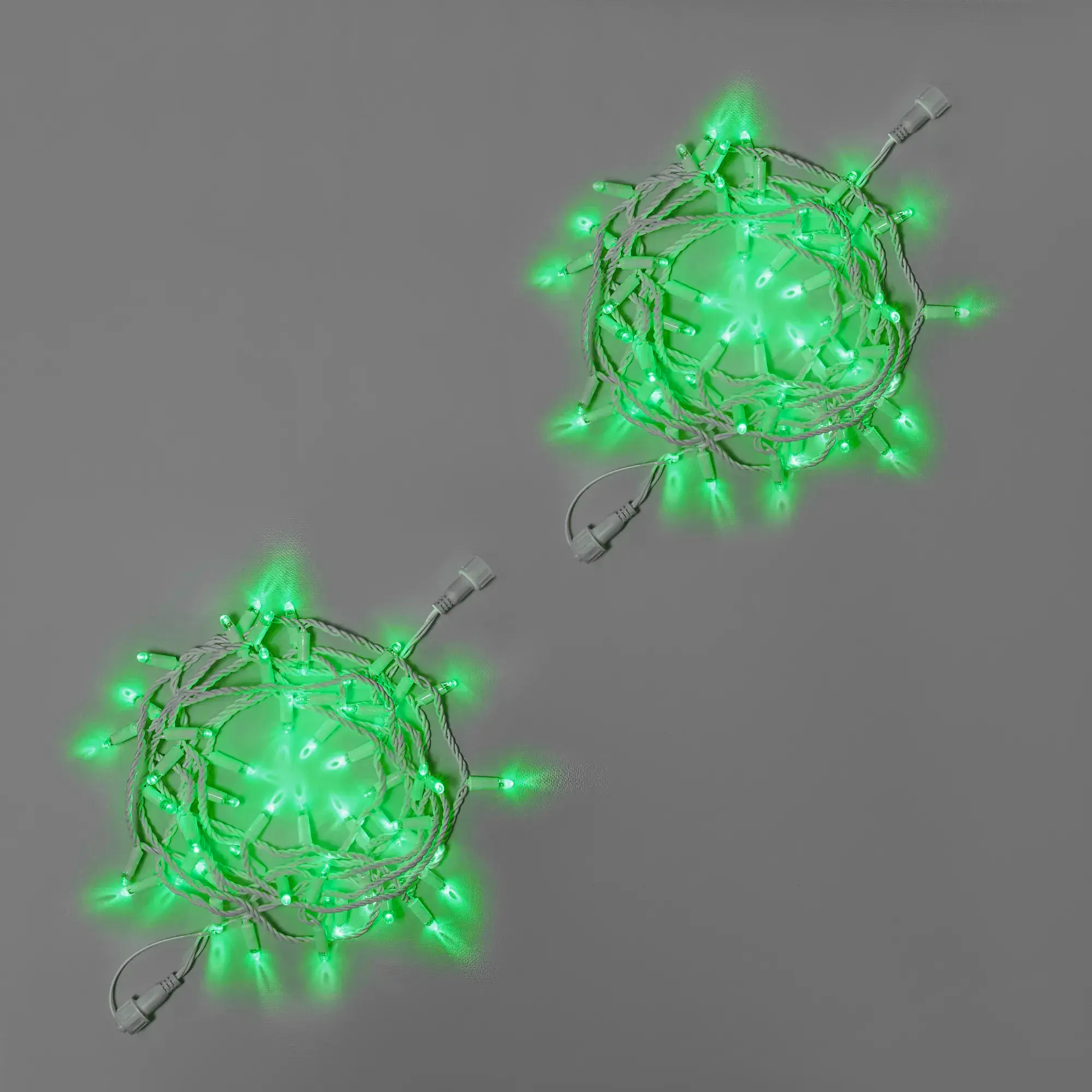 Светодиодная гирлянда INOXHUB Нить 10м 100 LED соединяемая 220В IP65 белый резиновый провод 33мм ЗЕЛЕНЫЙ 3320₽