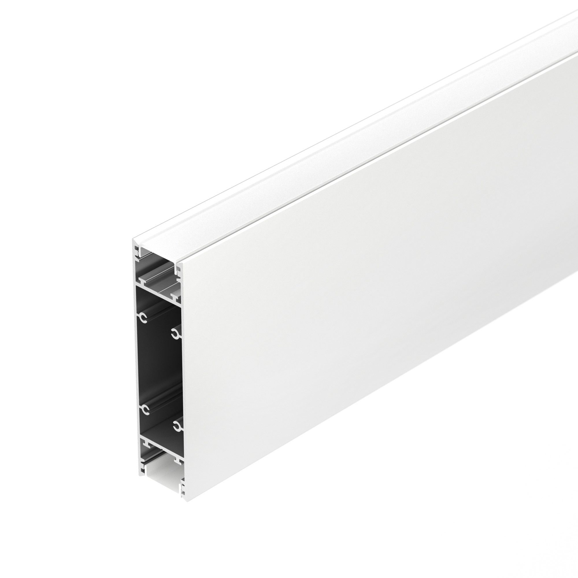 Профиль SL-LINE-25100-DUAL-2500 WHITE (Arlight, Алюминий) коверлок effektiv triumphator 2500x white