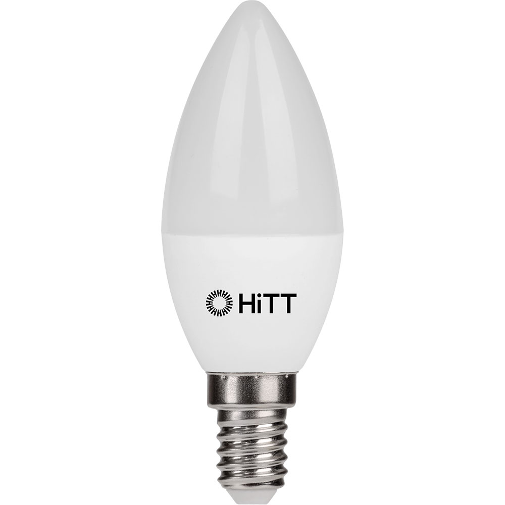 Светодиодная лампа HiTT-PL-C35-9-230-E14-4000