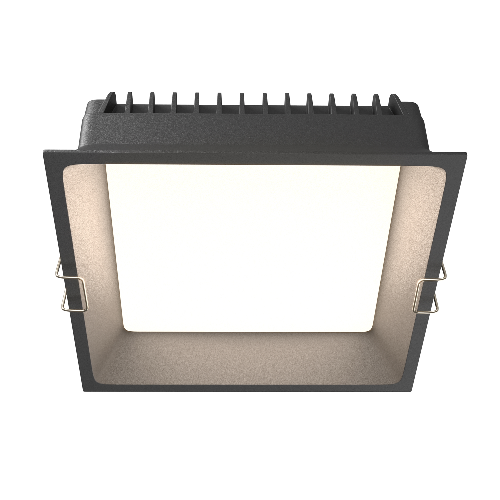 Встраиваемый светильник Okno 3000-4000-6000K 24W 100° IP 44, DL056-24W3-4-6K-B светильник уличный настенный inspire lakko led 1000 лм 4000 к ip44 серый