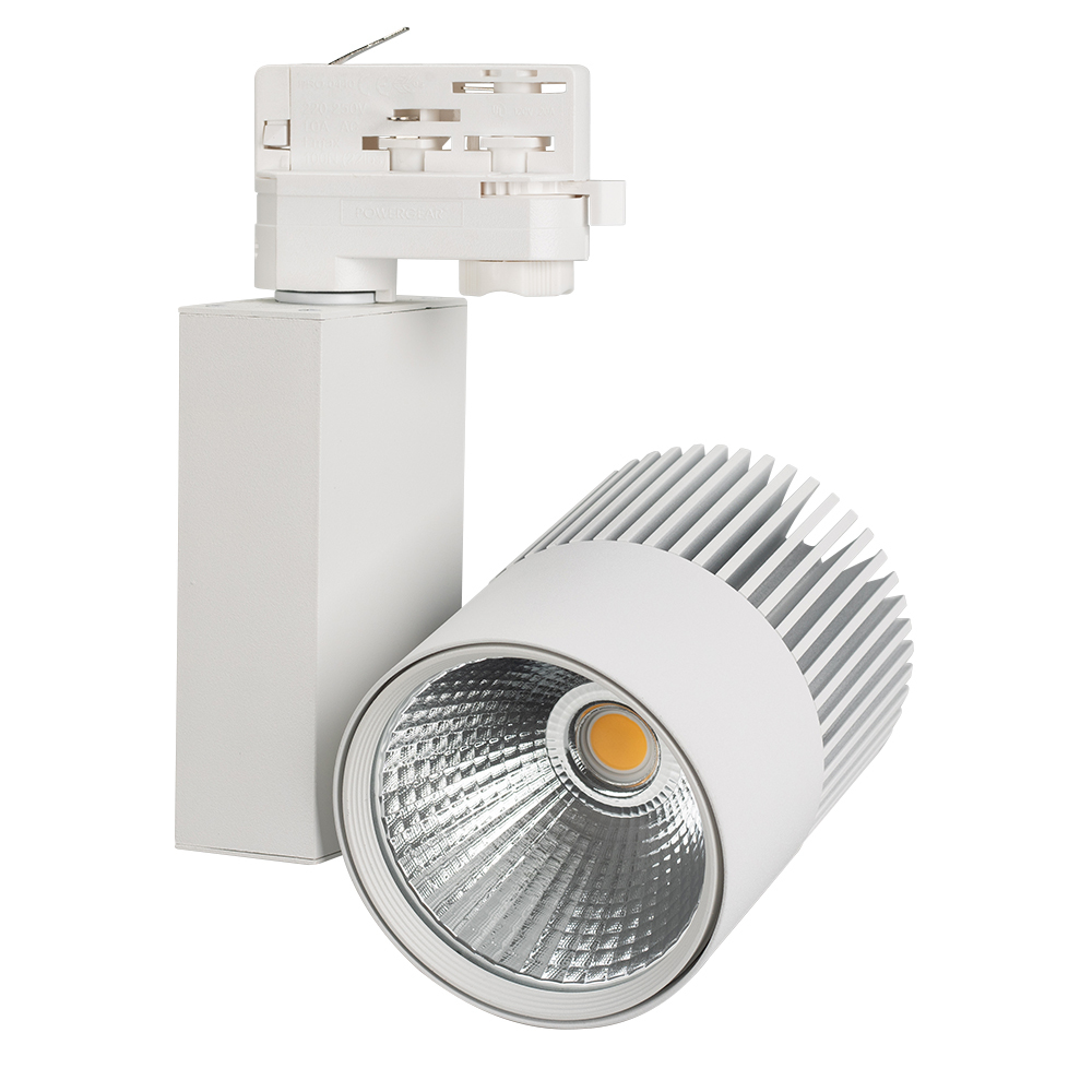 Светильник LGD-ARES-4TR-R100-40W Warm3000 (WH, 24 deg) (Arlight, IP20 Металл, 3 года) трековый светильник volpe светодиодный q277 40 вт однофазный 2800 лм холодный белый свет белый