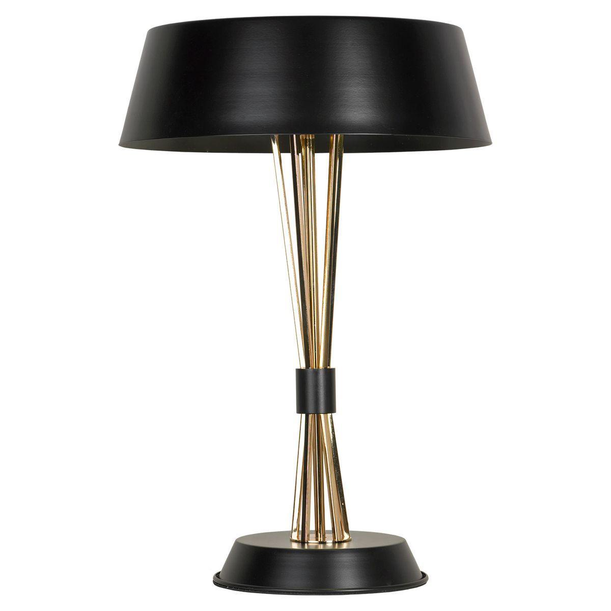 Настольная лампа Lussole Loft LSP-0597 лампа настольная 38045 1 e14 40вт белый с золотой патиной 22х22х32 см