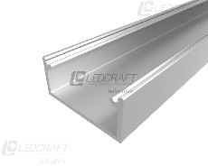 Профиль накладной алюминиевый LC-LP-1022-2 Anod