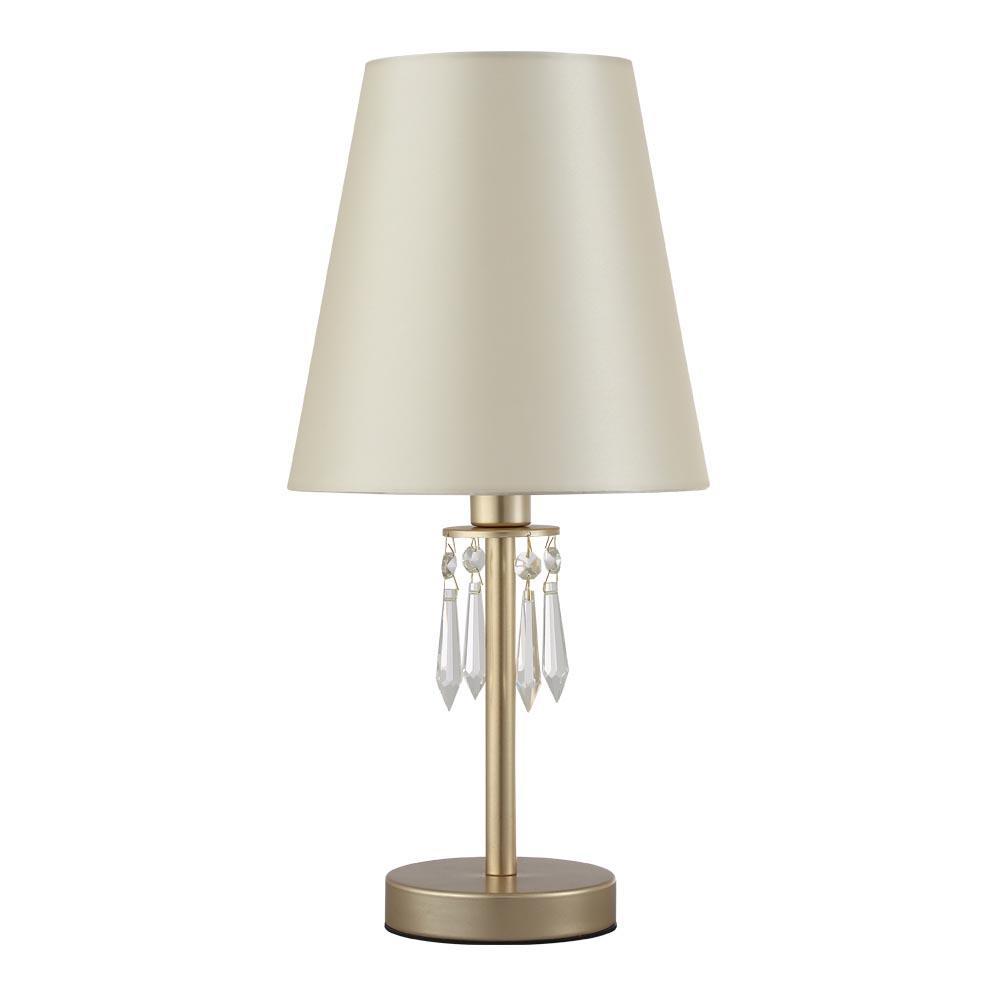 Настольная лампа Crystal Lux Renata LG1 Gold настольная лампа джоел е27 40вт черно золотой 15х15х63 см