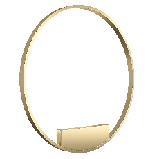 Настенный светильник (бра) Rim 4000К 51Вт, MOD058WL-L50BS4K