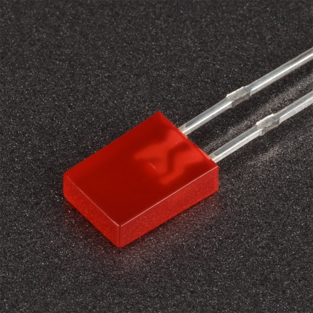 Светодиод ARL-2507URD-450mcd, размер Прямоугольные, цвет красный 004178 - фото 1