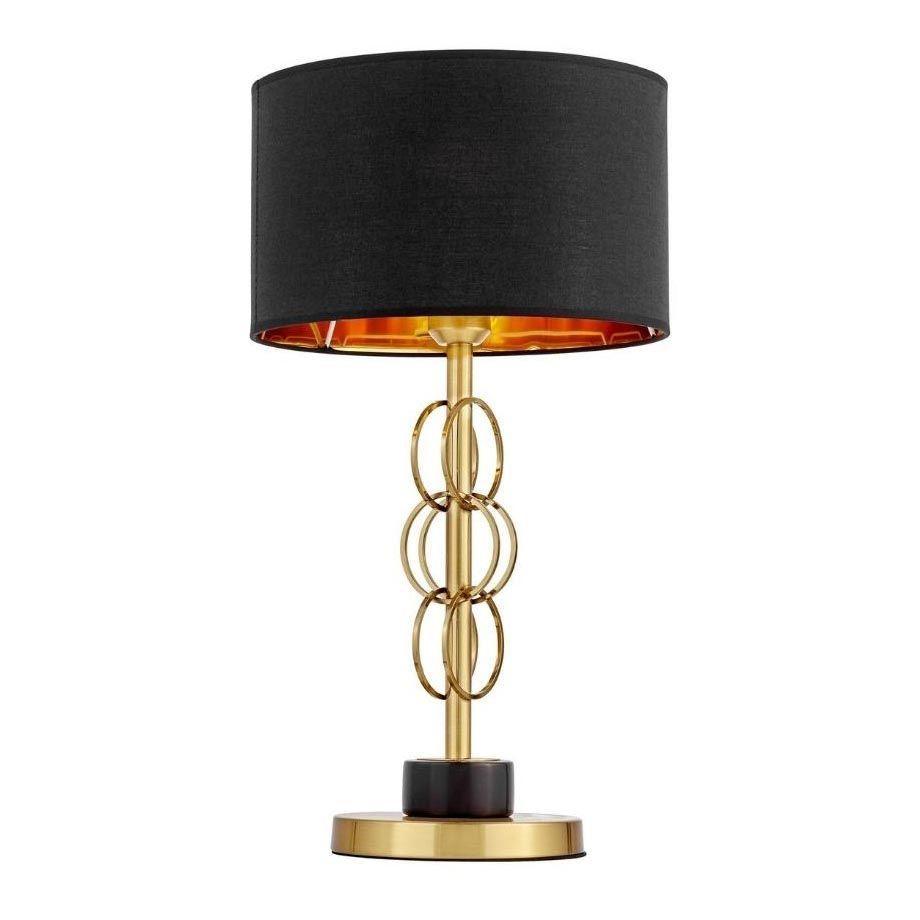 Настольная лампа Lumina Deco Azzaria LDT 5523 MD+BK настольная лампа шахматный стиль е27 40вт чёрно золотой 14х14х40 см