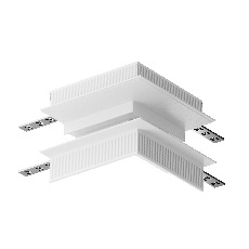 Угловой коннектор внешний S35 встраиваемый белый, TRA004OCL-22W