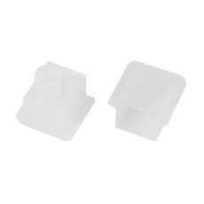 Заглушка MOONLIGHT-T-CAP-10x10mm-BOTTOM-S-SET (Arlight, Силикон)