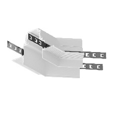 Угол-соединитель 135° Gravity встраиваемый белый TRA010CLO-42W