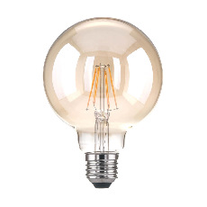 Лампа светодиодная филаментная Elektrostandard E27 6W 3300K прозрачная 4690389041464