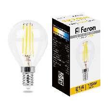Лампа светодиодная Feron LB-515 Шарик E14 15W 2700K