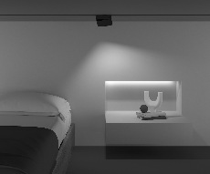 Трековый светильник Basis Gravity 3000K 10Вт 30°, TR077-2-10W3K-B