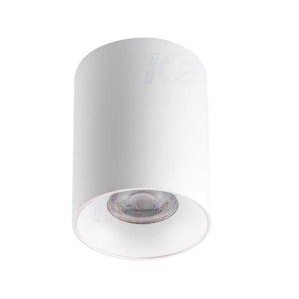 Накладной точечный светильник Kanlux RITI GU10 W/W 27569 светильник точечный светодиодный накладной apeyron 06 41 19 2 м² теплый белый свет белый