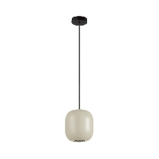 5060/1GA PENDANT ODL24 449 цвет слонов.кости/черный/металл Подвес GU10 LED 4W COCOON