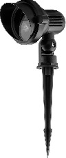 Тротуарный светодиодный светильник на колышке, 85-265V, 3W RGB IP65,SP2704