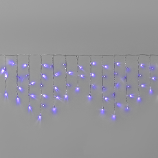 Гирлянда Бахрома INOXHUB 3х0.6м, 108 LED, 220В, IP65, прозрачный провод, ФИОЛЕТОВЫЙ