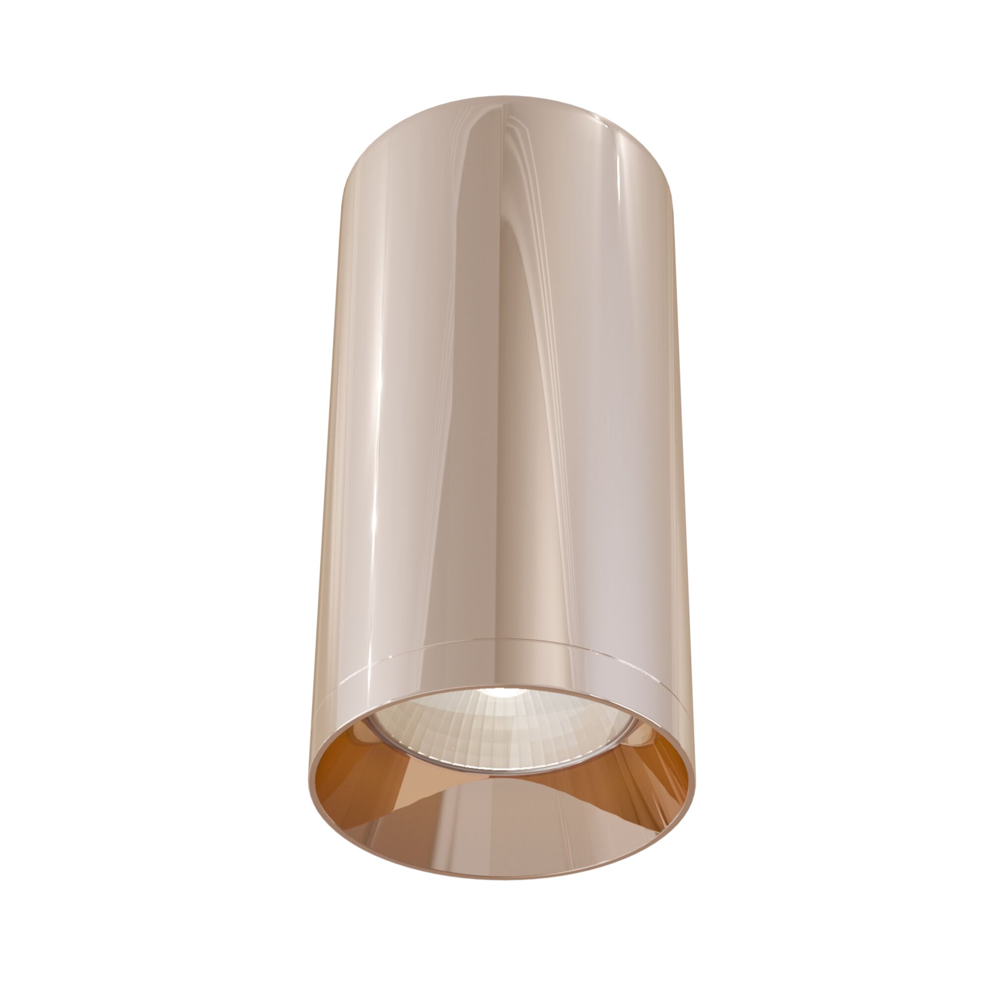 Потолочный светильник Focus 1x50Вт GU10, C010CL-01RG смеситель для кухни lemark bronx высокий черный розовое золото lm3705blr