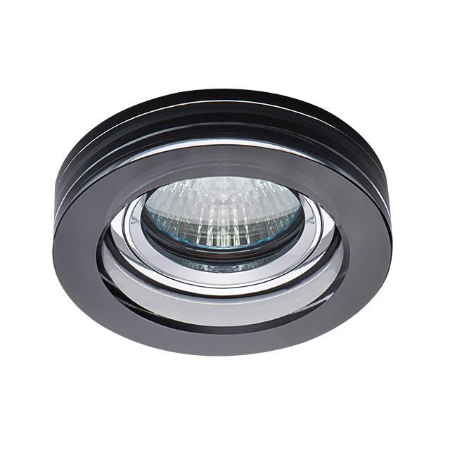 Точечный светильник Kanlux MORTA B CT-DSO50-B 22116 подсвечник стекло бокал креманка чёрный набор 3 шт h 20 23 26х12х12 см