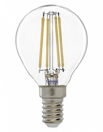 Лампа светодиодная GLDEN-G45S-10-230-E14-2700 1/10/99
