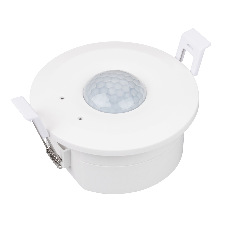 INTELLIGENT ARLIGHT Датчик движения SMART-0-10V-1001-14-62-IN White (230V, 1x4A, Relay, PIR, 2.4G) (IARL, IP20 Пластик, 5 лет) 039714