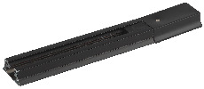 Шинопровод однофазный ЭРА TR6 - R 2W-1 BK 1 метр черный