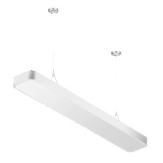 Подвесной светодиодный cветильник Geometria ЭРА Block SPO-111-W-40K-060 60Вт 4000К белый Б0050538