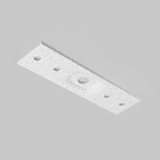 Коннектор прямой Exility накладной белый, TRA034C-21W