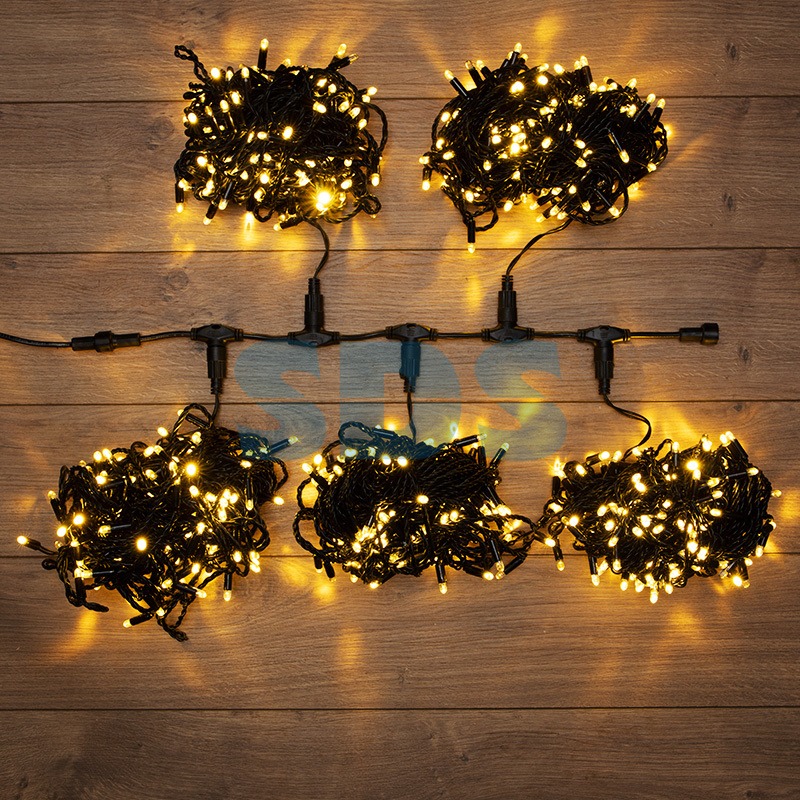 

Гирлянда LED ClipLight 24V, 5 нитей по 20 метров, цвет диодов ТЕПЛЫЙ БЕЛЫЙ, 323-506