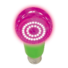 Лампа светодиодная для растений Uniel E27 8W прозрачная LED-A60-8W/SPSB/E27/CL PLP30GR UL-00004581