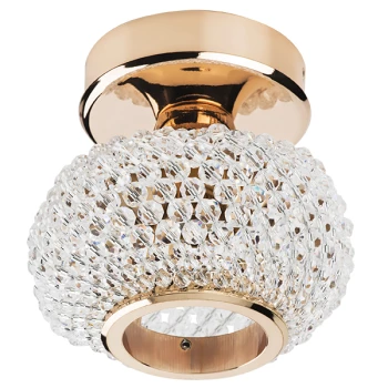 Светильник точечный накладной декоративный под заменяемые галогенные или LED лампы Monile Top 160302 люстра подвесная 1134 4 4 лампы цвет золотой