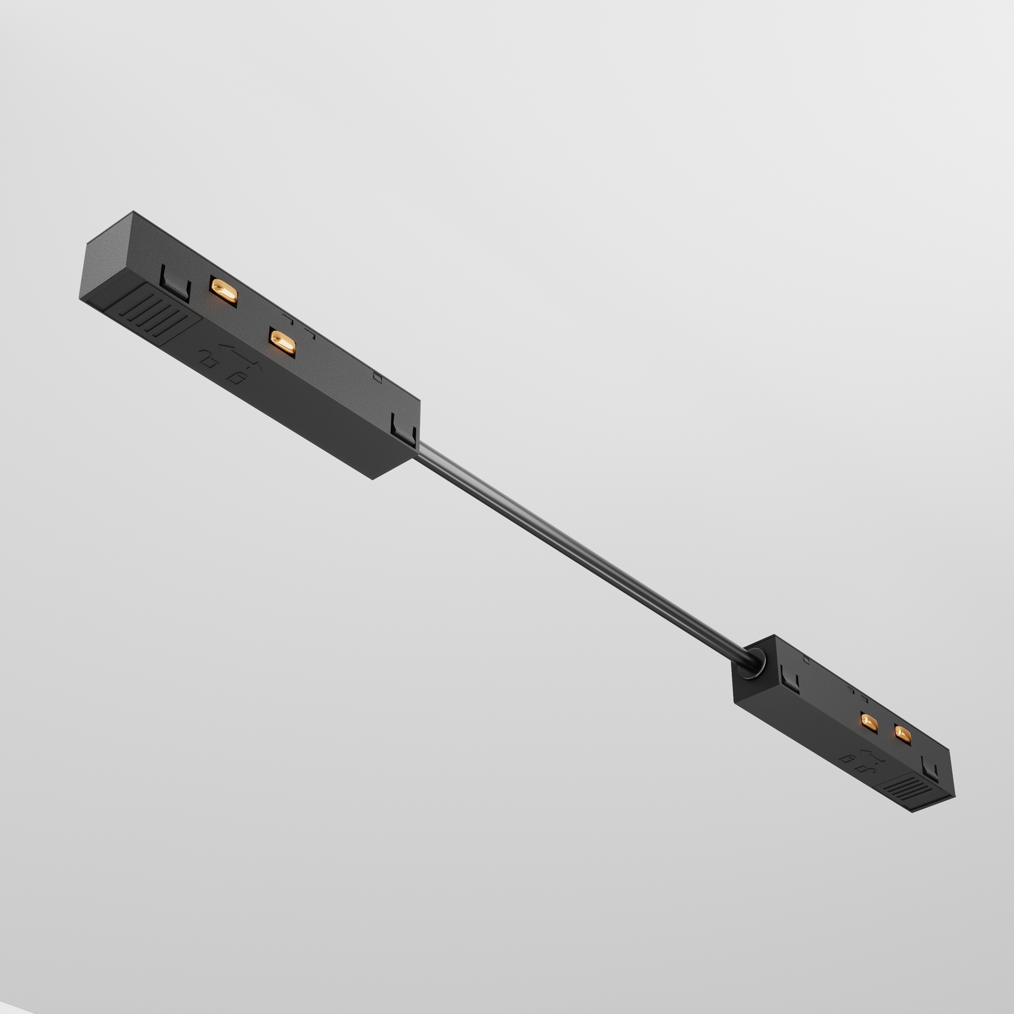 

Коннектор питания угловой 15см Exility черный TRA034CPC-42B-15, TRA034CPC-42B-15