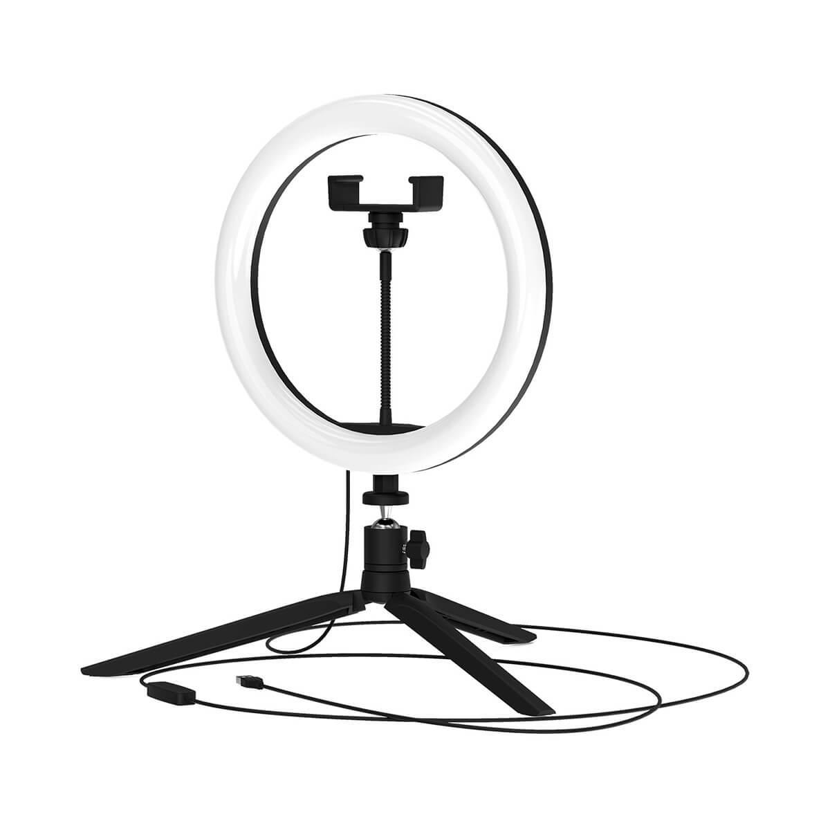 Кольцевой светодиодный светильник Gauss Ring Light RL002 10 дюймов selfie ring light складная светодиодная круглая лампа для заполнения