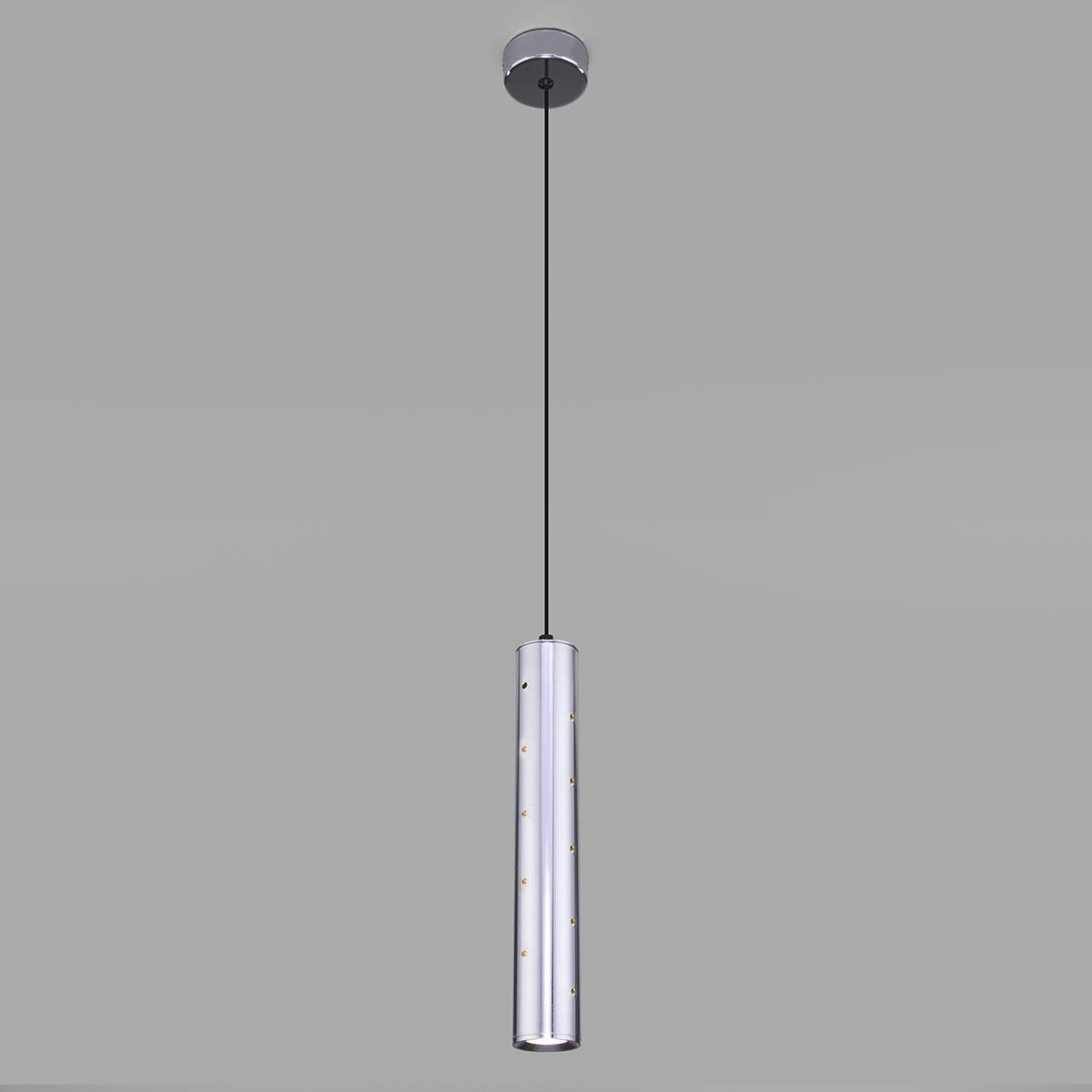 Подвесной светодиодный светильник Elektrostandard Bong 50214/1 Led хром 4690389175930 водяной полотенцесушитель металлоизделия арфа для ванной комнаты хром ширина 500мм высота 500 мм