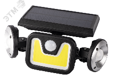 Светильник светодиодный SLR-W05 настенный с солнечной батареей с датчиками движения датчик освещенности ФАZА