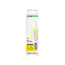 Светодиодная лампа LEDS POWER Filament CT35 E14 6Вт 3000К 007090