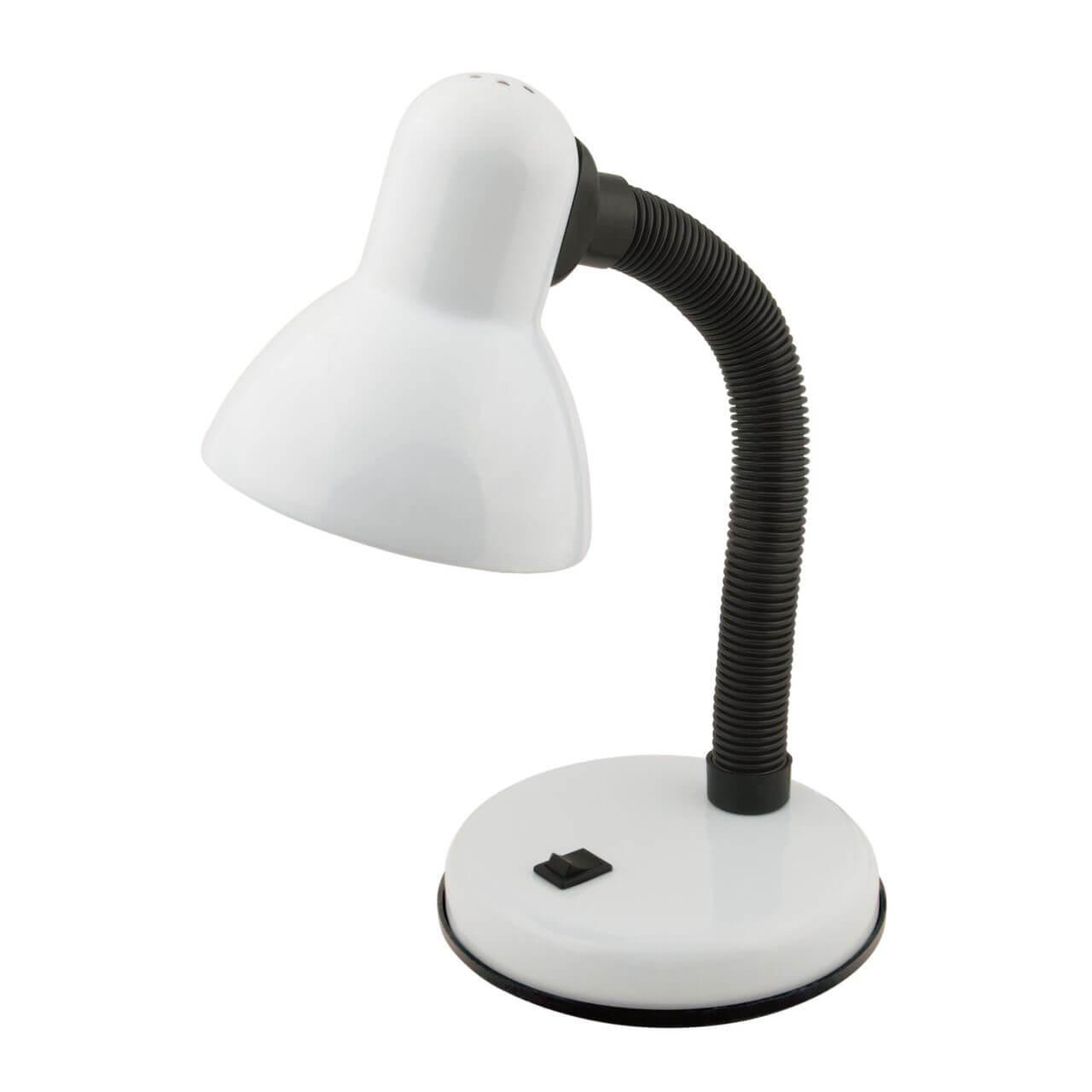 Настольная лампа Uniel TLI-201 White E27 00451 светильник bayerlux колпак арис 1 лампа e27 40вт белый д 300