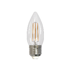 Лампа светодиодная филаментная Uniel E27 9W 4000K прозрачная LED-C35-9W/4000K/E27/CL PLS02WH UL-00005163