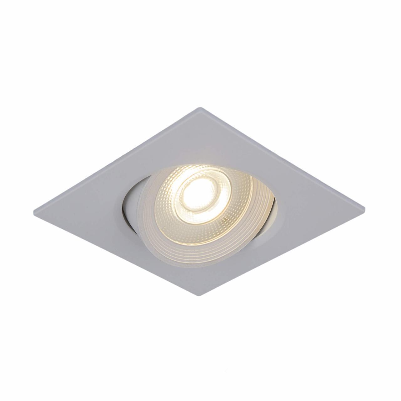 Встраиваемый светодиодный светильник Elektrostandard 9915 LED 6W WH белый 4690389138669 смеситель для кухни topzero bruce 47 белый