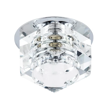Светильник точечный встраиваемый декоративный под заменяемые галогенные или LED лампы Romb 004060 силиконовая форма для льда jordan judy ice romb storage box grey kt012
