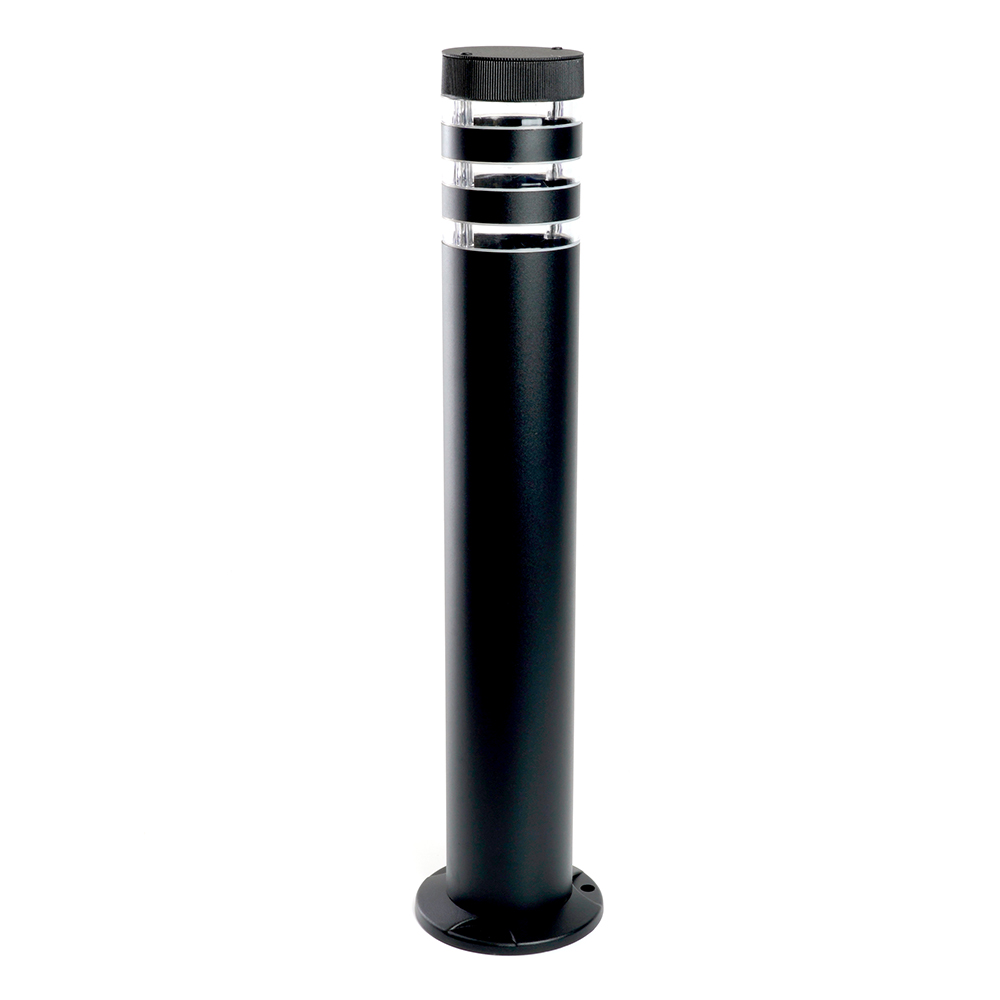 Светильник садово-парковый Feron DH0809, столб, E27 230V, черный стол приставной олмеко 42 47 сеул мрамор черный металл черный ml876880423